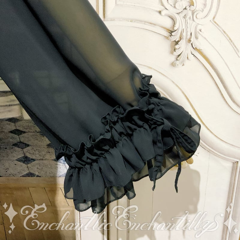 シャンテリー フリル ブラウス（3色展開） | Enchantlic Enchantilly