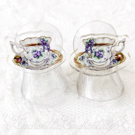Dolled Up Ring すみれのお茶会ティーセット