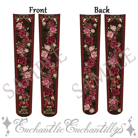 薔薇姫のオーバーニーソックス(3色展開）