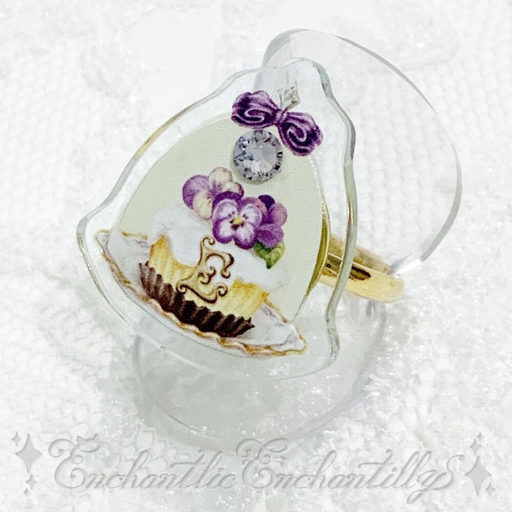 Dolled Up Ring すみれのカップケーキ | Enchantlic Enchanti