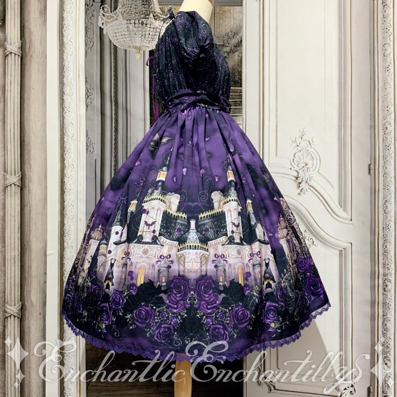 幻影薔薇城～コウモリ公爵からの招待状～ワンピース（紫の夜