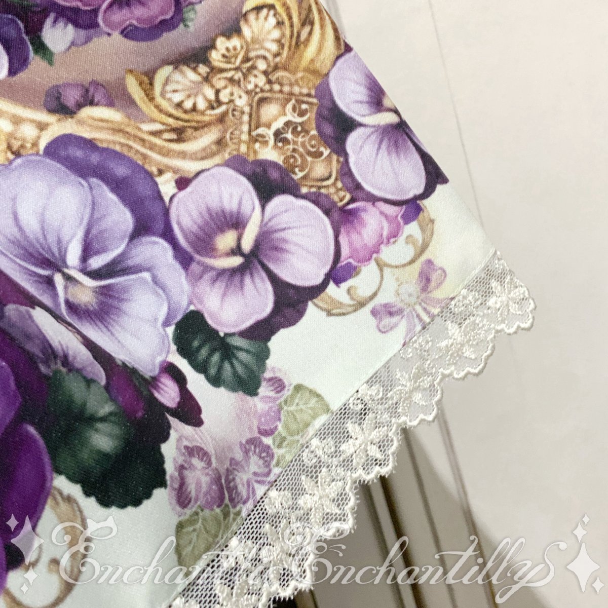 アンシャンテリックアンシャンテリー　すみれ姫の王冠スカート Enchantlic Enchantilly】すみれ姫の王冠 ティアードJSK/009-3