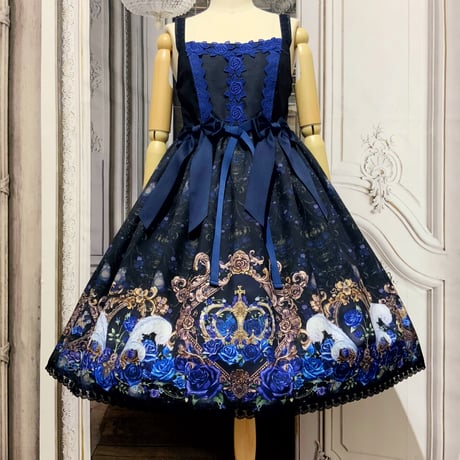 薔薇姫の王冠リボンJSK（2色展開）
