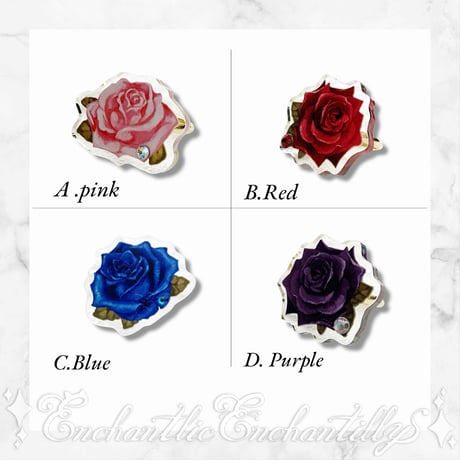 Dolled Up Ring  〜Roseリング〜(4色展開）