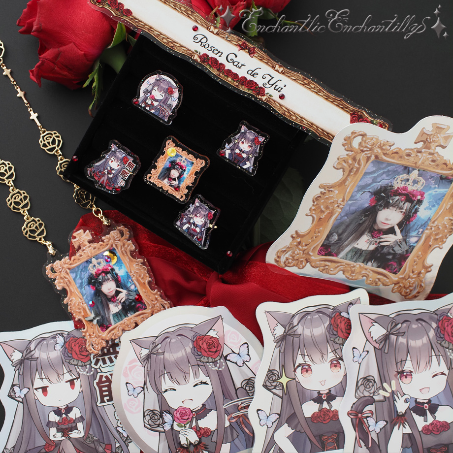 ラパフェ ✫ 薔薇 ネックレス と 鏡 ［2点セット］　姫　ゆめかわ　希少 ラパフェ ✫ 薔薇 ネックレス と 鏡 ［2点セット］ 姫 ゆめかわ