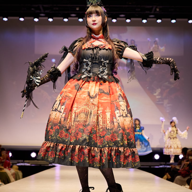 激レアGOODENOUGH×GIVY L2B 袖切替エリオットタータン/仙台限定 GLM Fashion Show 2025】幻影薔薇城～コウモリ公爵からの招待状