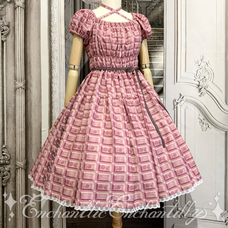 アンシャンテリー チョコレート ワンピース(3色） | Enchantlic