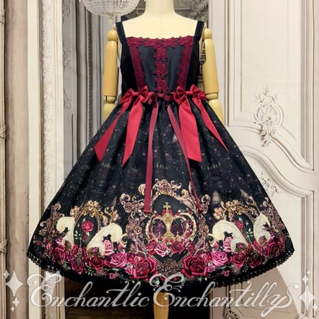 薔薇姫の王冠リボンJSK（2色展開）