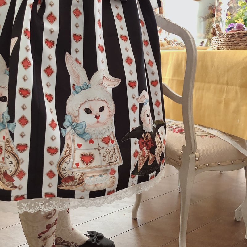 不思議の国のQueen Catワンピース (サイズ展開あり) | Enchantlic En