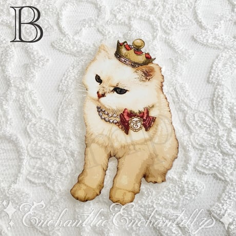 Enchantilly Cats オリジナルステッカー（ちょっと大きめサイズ）