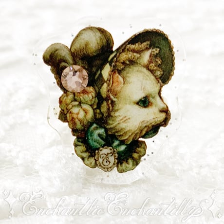 Dolled Up Ring 〜ボンネット猫〜