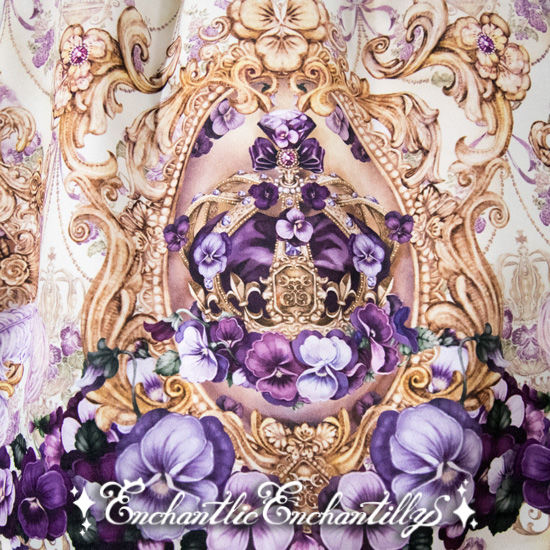アンシャンテリックアンシャンテリー　すみれ姫の王冠スカート Enchantlic Enchantilly／すみれ姫の王冠スカート（生成