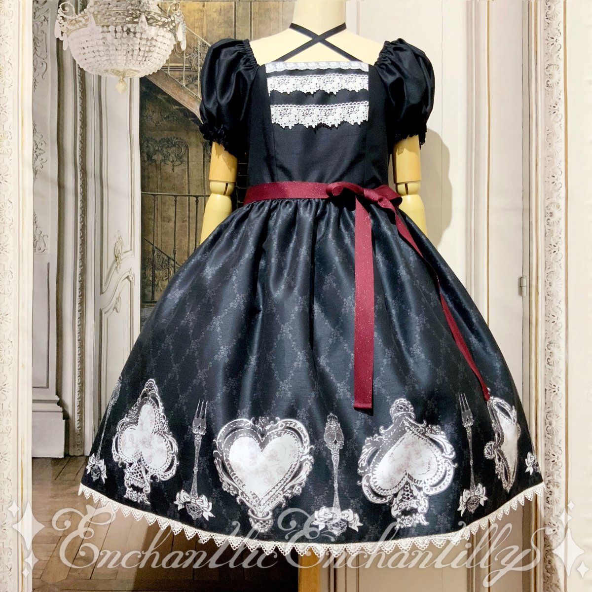 トランプカトラリーティータイム ワンピース | Enchantlic Enchantilly