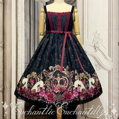 薔薇姫の王冠リボンJSK（2色展開）
