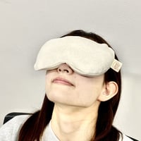 シル近ピロー　　アイピロー　生成り色（きなりいろ）