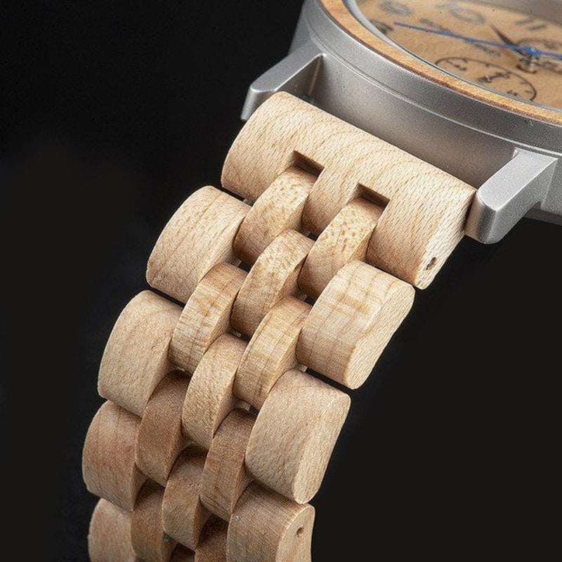 木製腕時計 メンズ スタイリッシュ クォーツ ボボバード 自然に優しい 