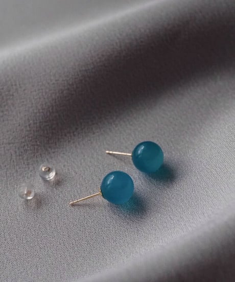 Amazonite  studs