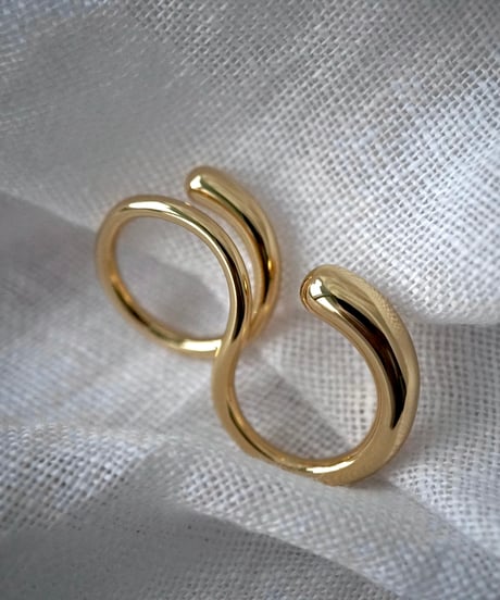 【 Limited 】CUSHION ring - gold