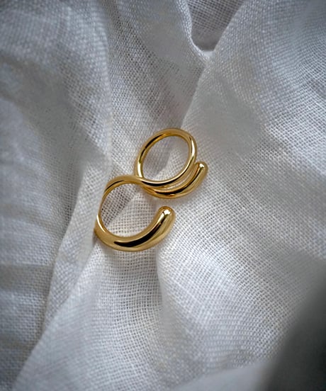 【 Limited 】CUSHION ring - gold
