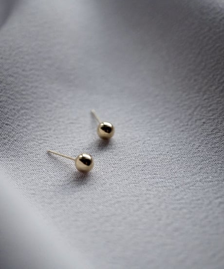 18K  ball  studs　( 5mm )