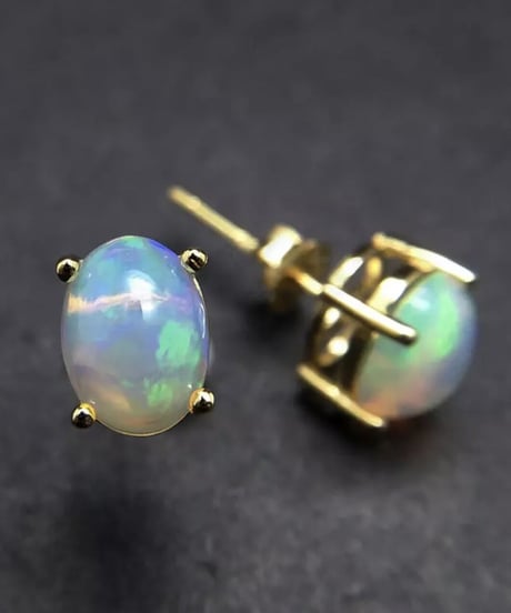 Opal  studs