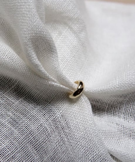 puff ear cuff _ gold - C007
