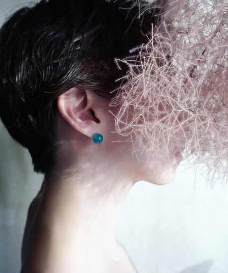 Amazonite  studs