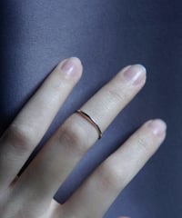 Thin ring #5 _ silver - R010