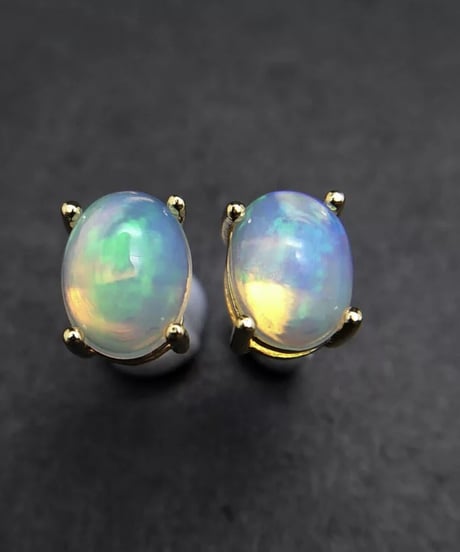 Opal  studs