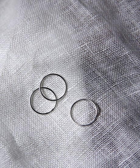 Thin ring _ silver - R009