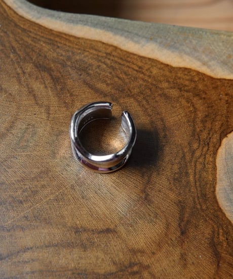 Bangle ring _ silver - R001