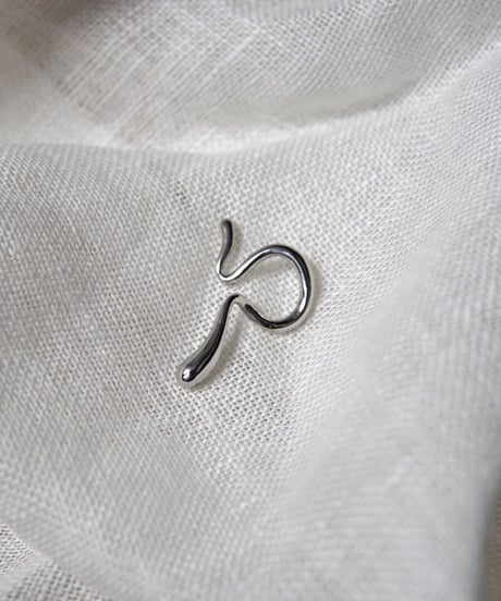 Drop ear cuff _ silver - C002