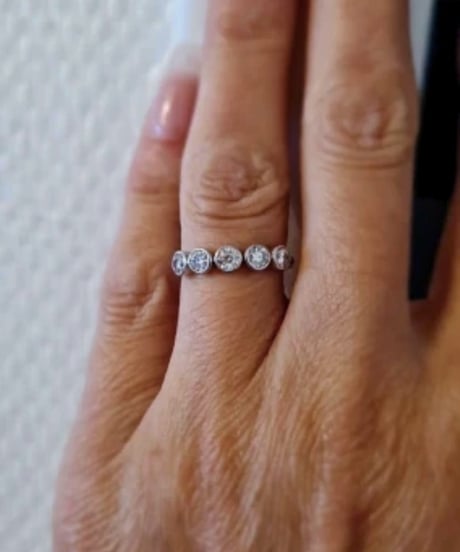 【 Limited 】Moissanite ring - silver