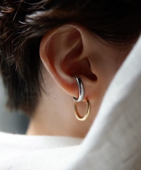 Double ring earring - E006⁣