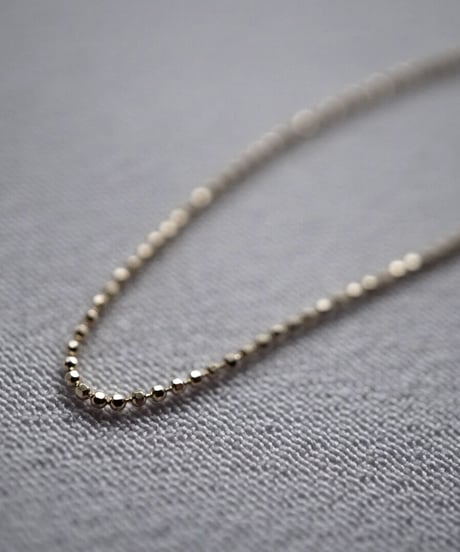 14K   cut  ball  bracelet