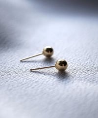 18K  ball  studs　( 5mm )