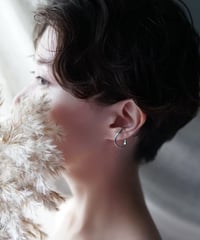 Nuance cuff _ silver - C006