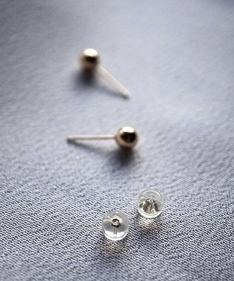 18K  ball  studs　( 5mm )