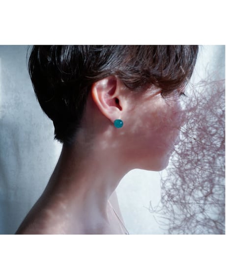 Amazonite  studs
