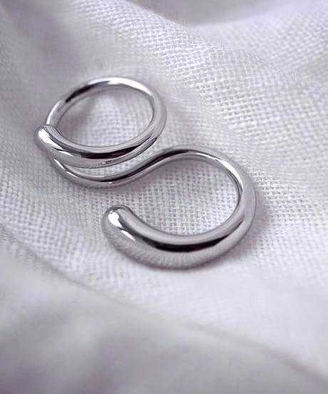 CUSHION ring - silver