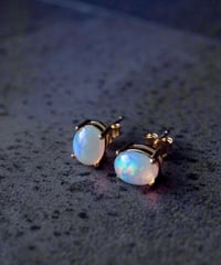 Opal  studs