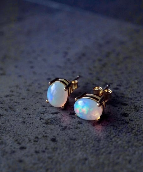 Opal  studs