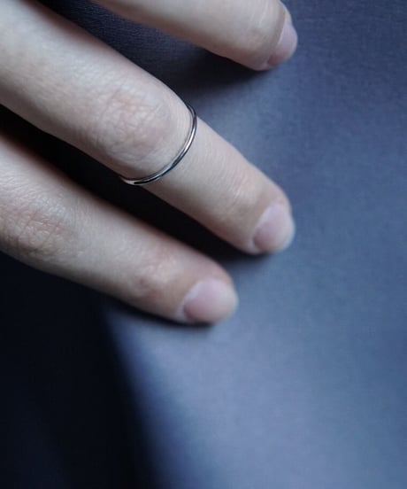 Thin ring #5 _ silver - R010