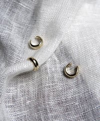 puff ear cuff _ gold - C007