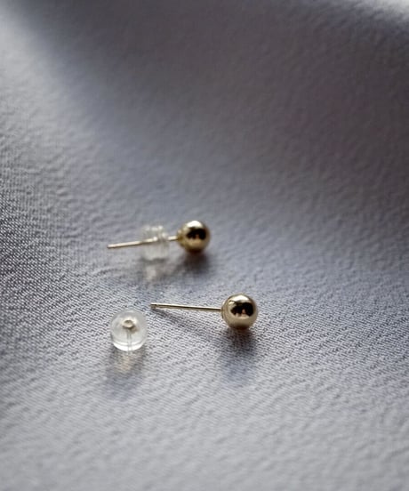 18K  ball  studs　( 5mm )