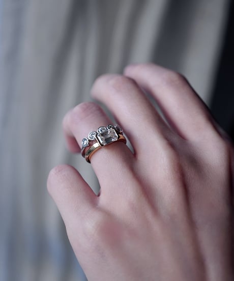 【 Limited 】Moissanite ring - silver