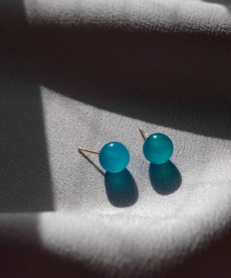 Amazonite  studs