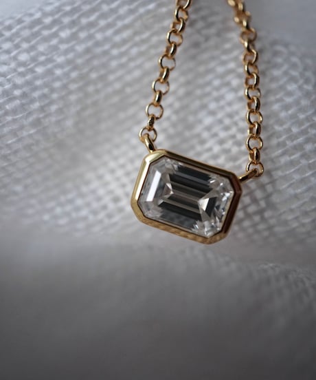 0203103 赤字処分 1ctモアサナイトペンダント グリーン系 1 ct