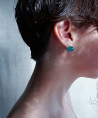 Amazonite  studs