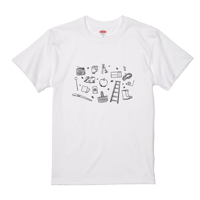 【Tシャツ】 「知恵に囲まれたりんご」